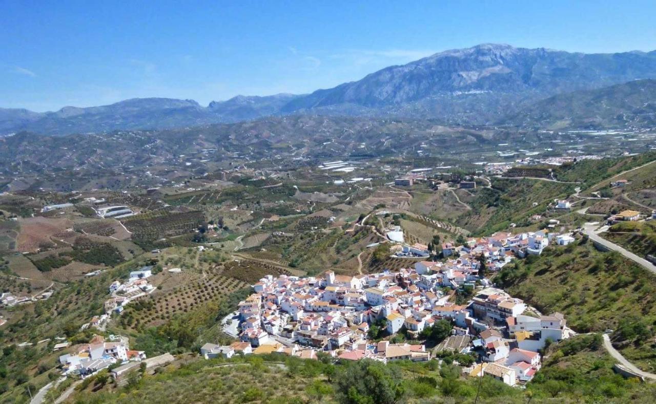 Casa Mirador Las Claras Con Piscina Privada Jardin Villa Iznate Esterno foto