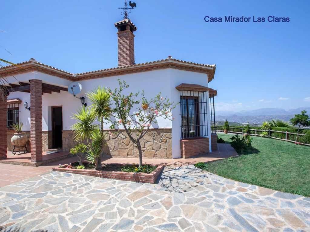 Casa Mirador Las Claras Con Piscina Privada Jardin Villa Iznate Esterno foto